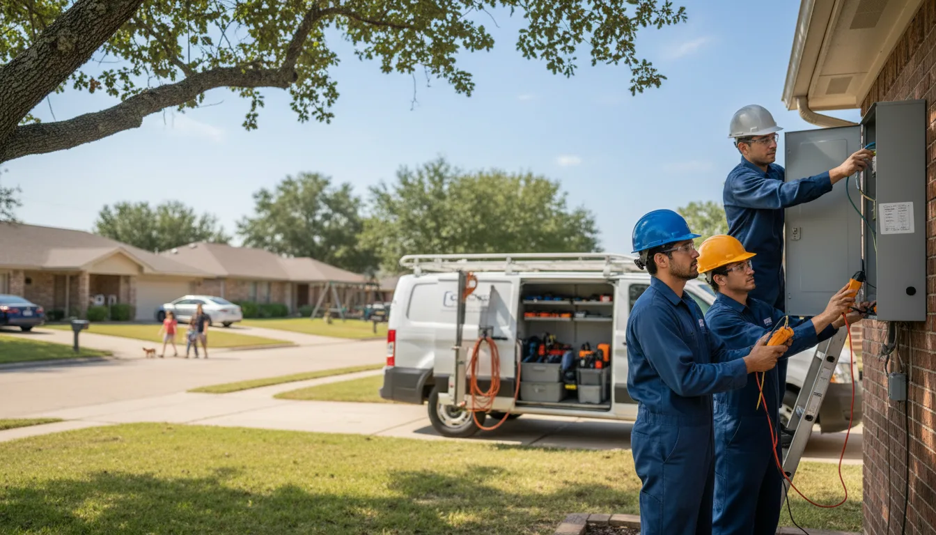 Certified electrician providing emergency electrical services in Crownpoint, NM